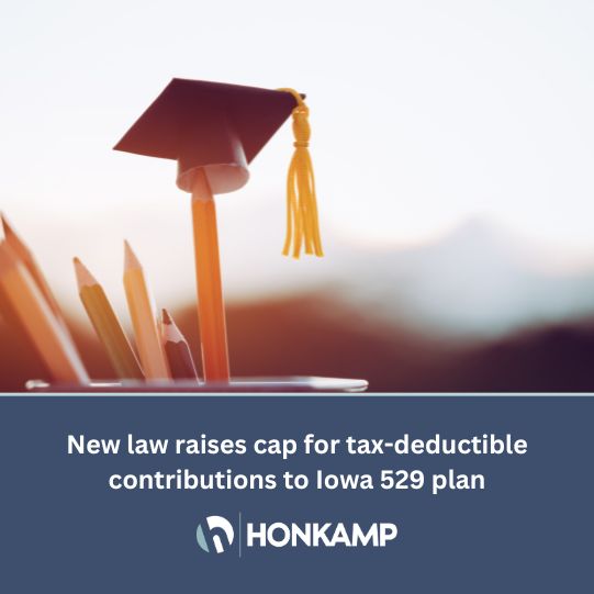 A new law significantly increased the cap for tax-deduc