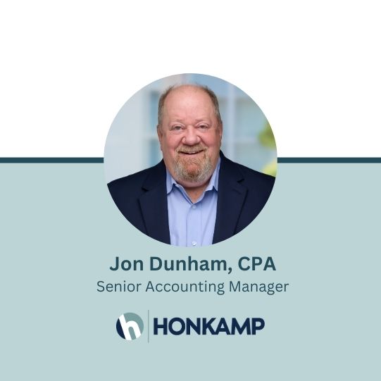 Jon Dunham named Best Accountant